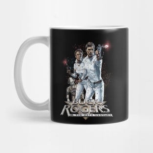 Vintage Worn Crack - Buck Rogers 1979 laser weapon Mug